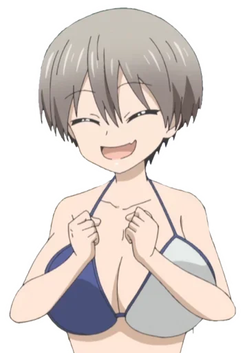 Sticker from the "Uzaki-Chan" sticker pack