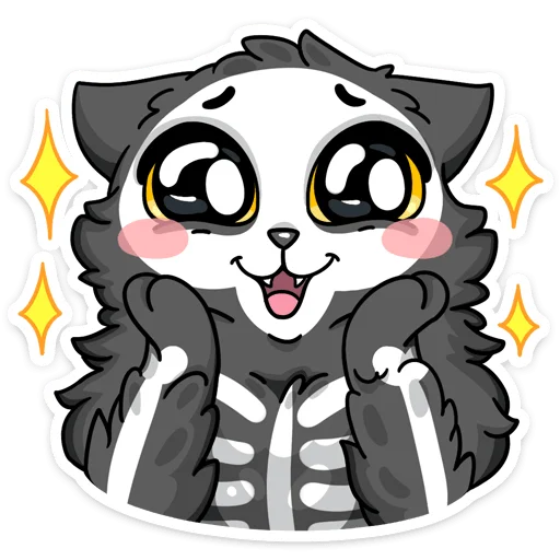 Sticker from the "Скележик" sticker pack