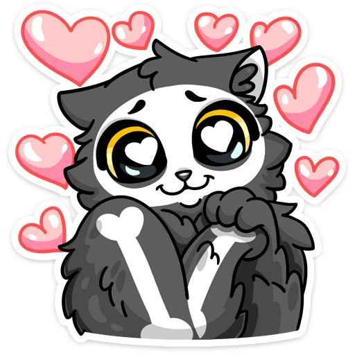 Sticker from the "Скележик" sticker pack