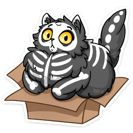 Sticker from the "Скележик" sticker pack