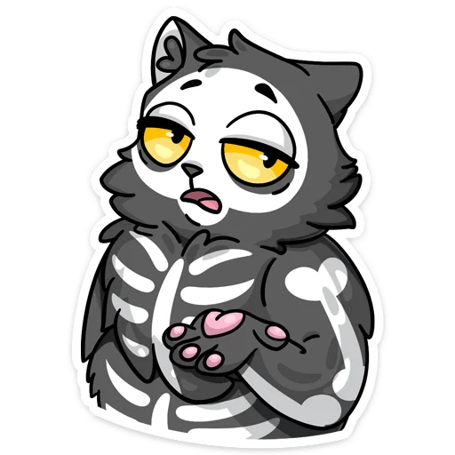 Sticker from the "Скележик" sticker pack