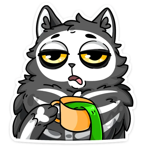 Sticker from the "Скележик" sticker pack