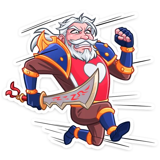 Sticker from the "World of Warcraft" sticker pack