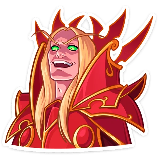 Sticker from the "World of Warcraft" sticker pack