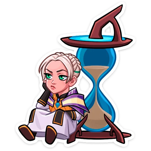 Sticker from the "World of Warcraft" sticker pack