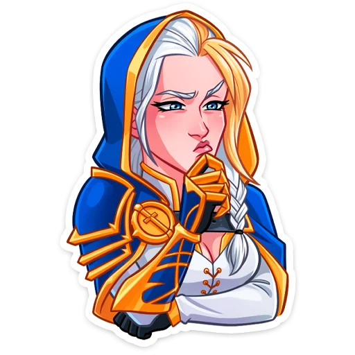 Sticker from the "World of Warcraft" sticker pack