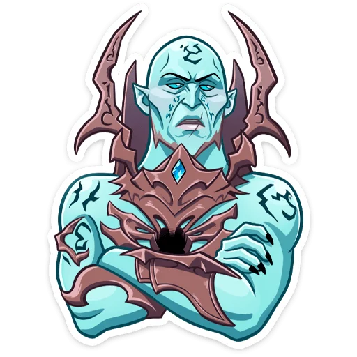 Sticker from the "World of Warcraft" sticker pack