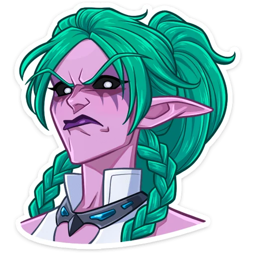 Sticker from the "World of Warcraft" sticker pack