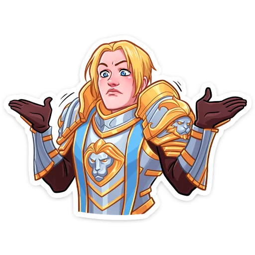 Sticker from the "World of Warcraft" sticker pack