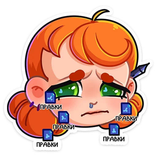 Sticker from the "Ника" sticker pack