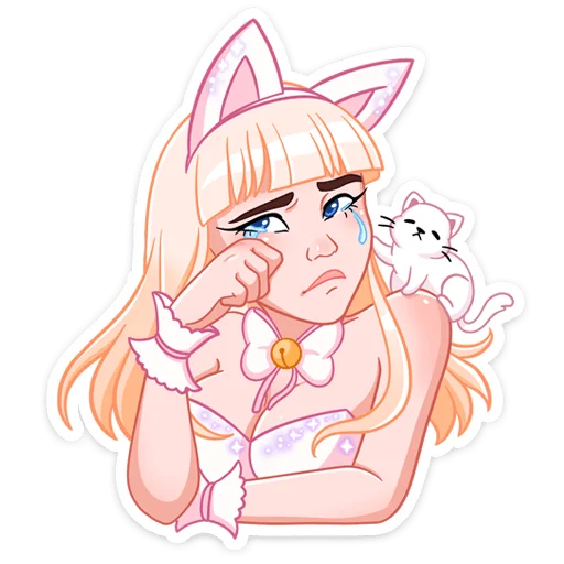 Sticker Кошечка Каталина