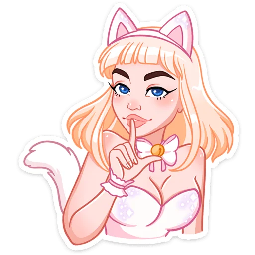 Sticker Кошечка Каталина