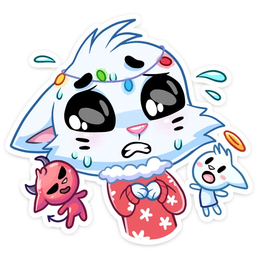 Sticker from the "Новогодний Бисквит" sticker pack