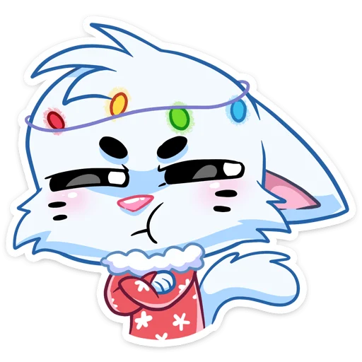 Sticker from the "Новогодний Бисквит" sticker pack