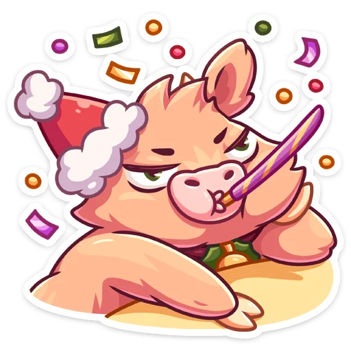 Sticker from the "Плюшик" sticker pack