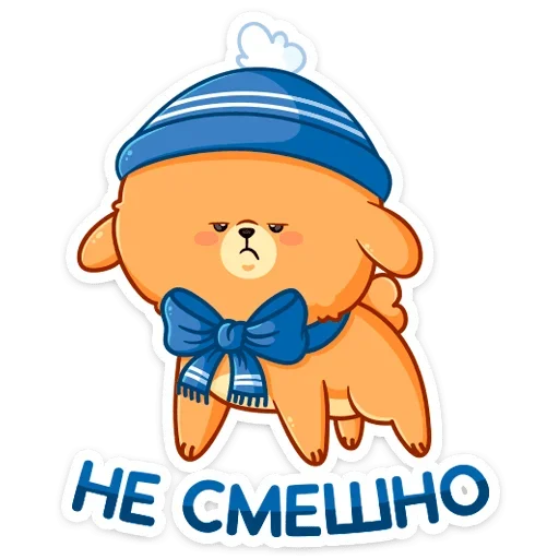 Sticker Зимний Пудинг