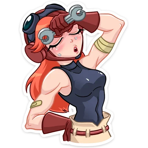 Sticker from the "Амели" sticker pack