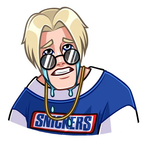 Sticker from the "SNICKERS 30 лет" sticker pack