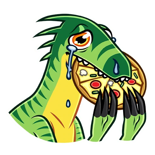 Sticker from the "Рик и Рок" sticker pack