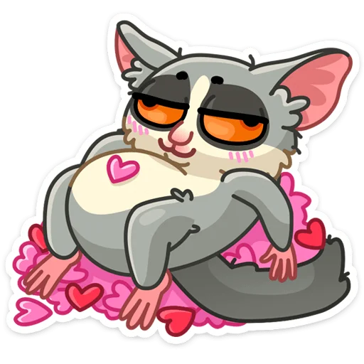 Sticker from the "Лулу" sticker pack