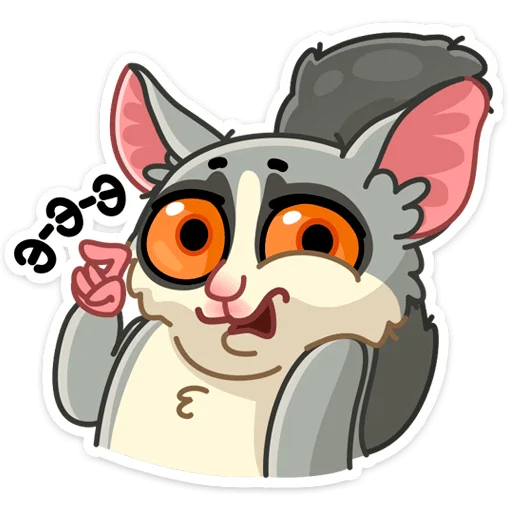 Sticker from the "Лулу" sticker pack