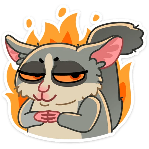 Sticker from the "Лулу" sticker pack