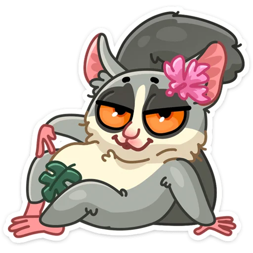 Sticker from the "Лулу" sticker pack