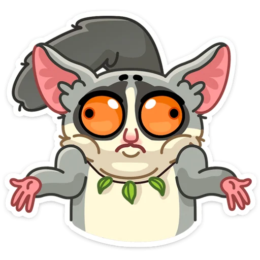 Sticker from the "Лулу" sticker pack