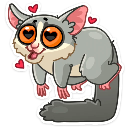 Sticker from the "Лулу" sticker pack