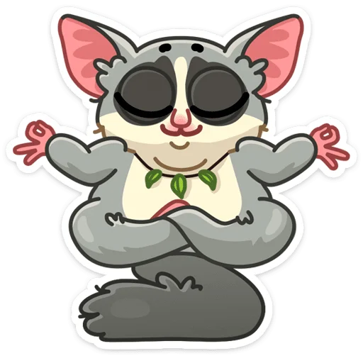 Sticker from the "Лулу" sticker pack