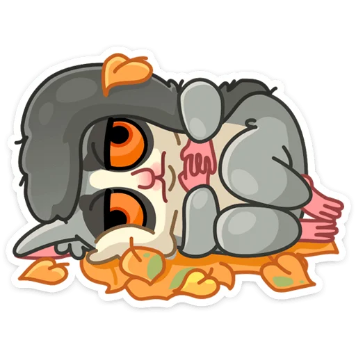 Sticker from the "Лулу" sticker pack