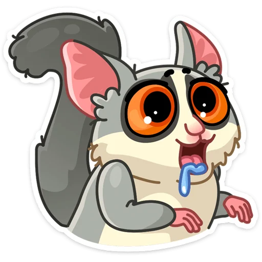 Sticker from the "Лулу" sticker pack