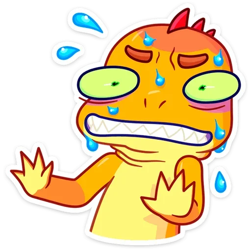 Sticker from the "Геккоша" sticker pack