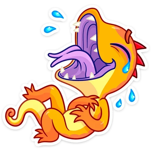 Sticker from the "Геккоша" sticker pack