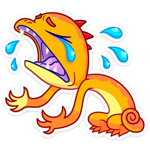 Sticker from the "Геккоша" sticker pack