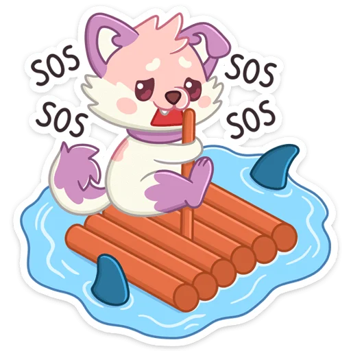 Sticker from the "Маффин" sticker pack