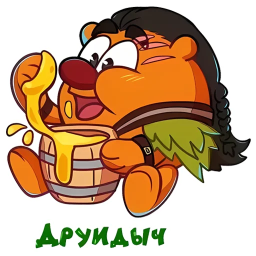 Sticker from the "Балдурики" sticker pack