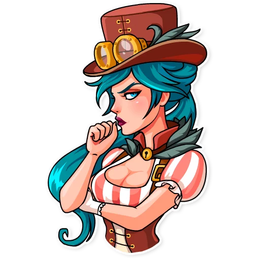 Sticker from the "Elizabeth" sticker pack