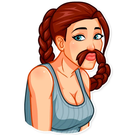 Sticker from the "Tomb Raider" sticker pack