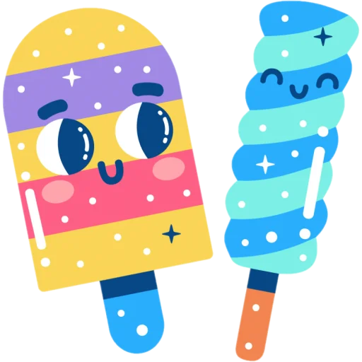 Sticker from the "flat food" sticker pack