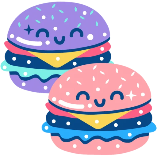 Sticker from the "flat food" sticker pack