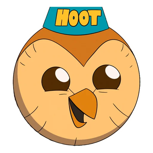 Sticker from the "Hooty | The Owl House" sticker pack