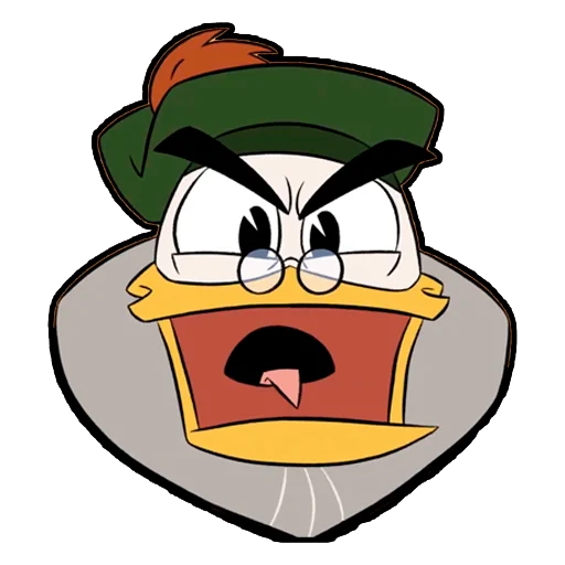 Sticker from the "Glomgold │ DuckTales │ Утиные Истории" sticker pack