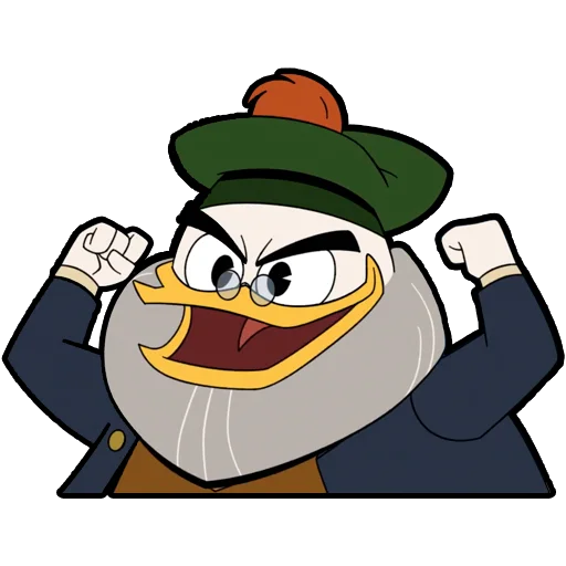 Sticker from the "Glomgold │ DuckTales │ Утиные Истории" sticker pack