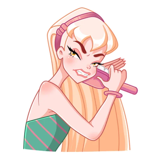 Sticker from the "Winx" sticker pack