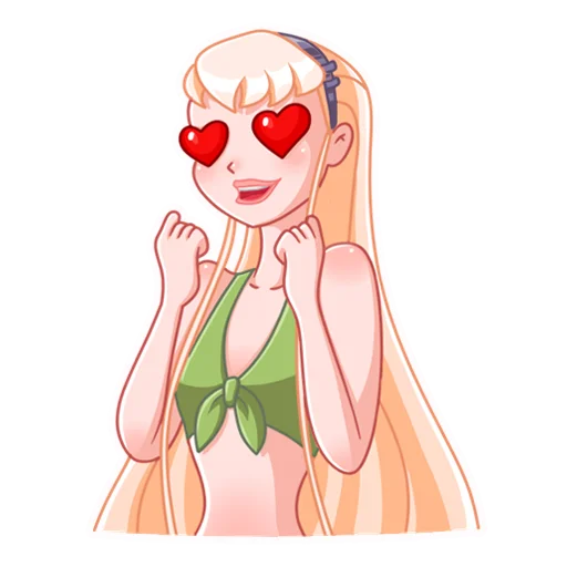 Sticker from the "Winx" sticker pack