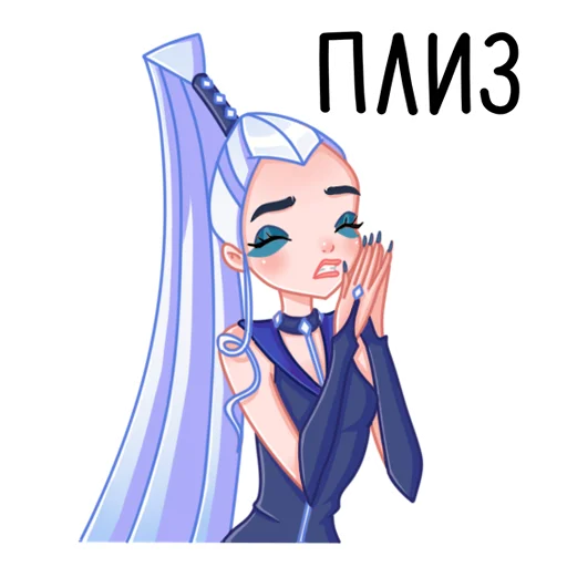 Sticker from the "Winx" sticker pack