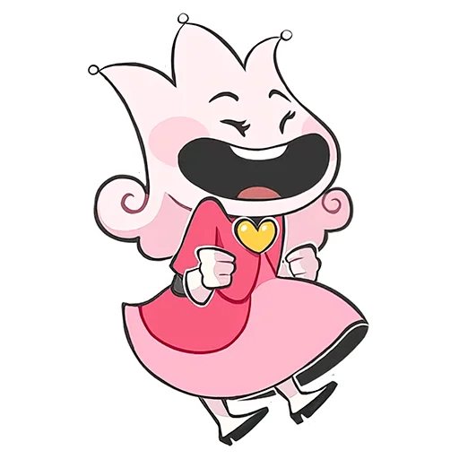 Sticker from the "princess" sticker pack