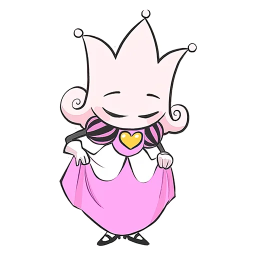 Sticker from the "princess" sticker pack