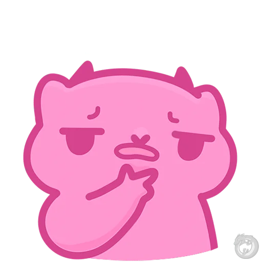 Sticker from the "Ангелок и Чертенок" sticker pack